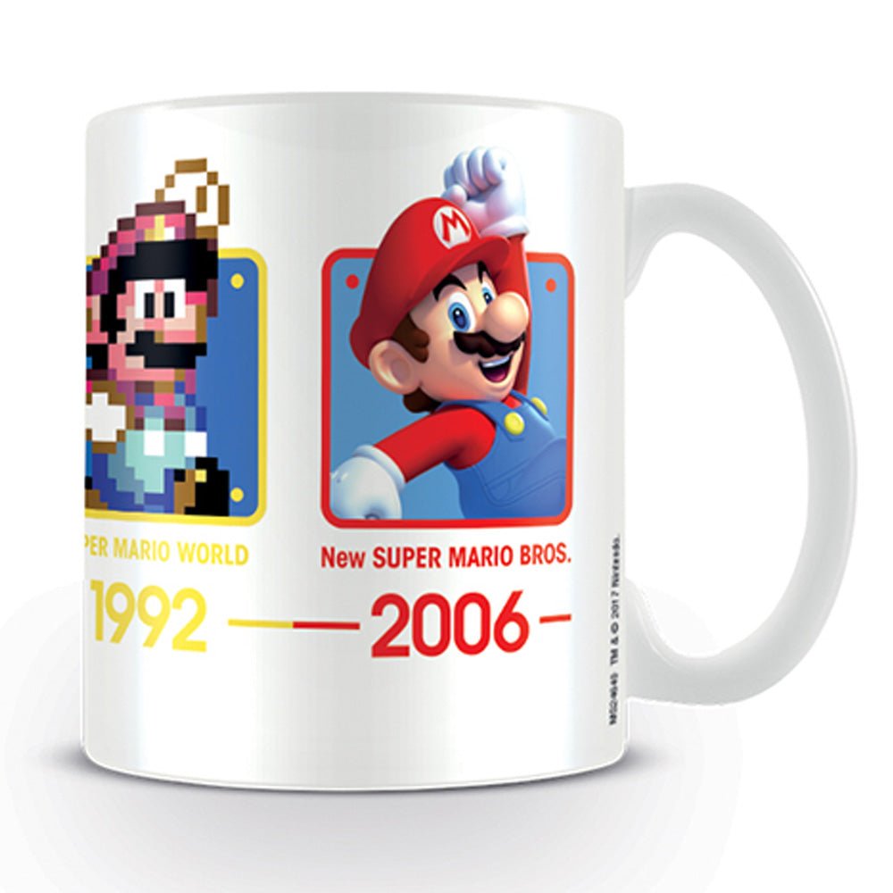 SUPER MARIO スーパーマリオ (40周年 ) - Dates / マグカップ - PGS